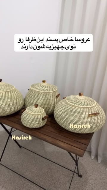 خمره لوکس گندمی بهمراه دسته چوبی با گنجایش ۲۰ کیلوگرم
